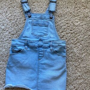 Girls overall dress